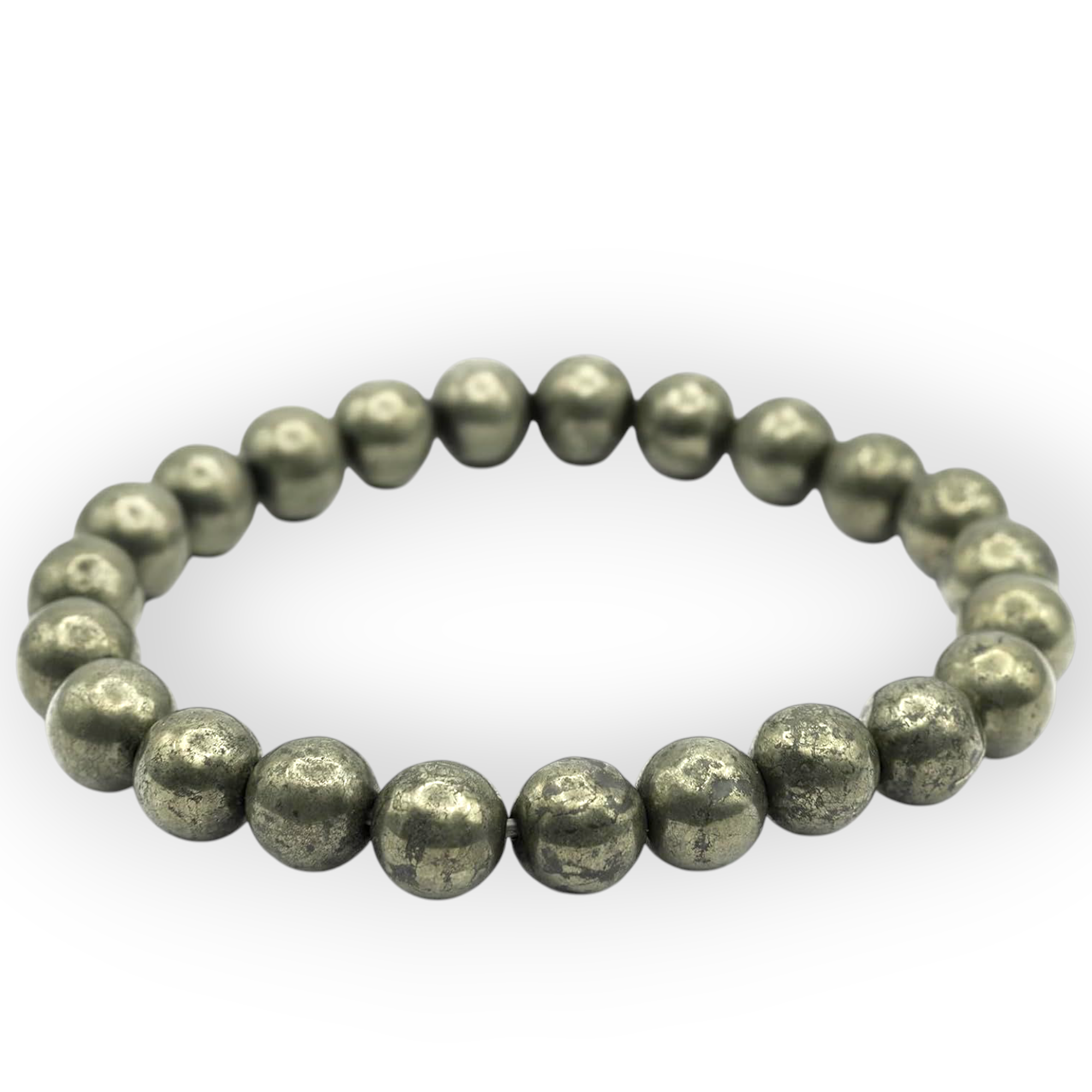 Pyrite bracelet 8mm